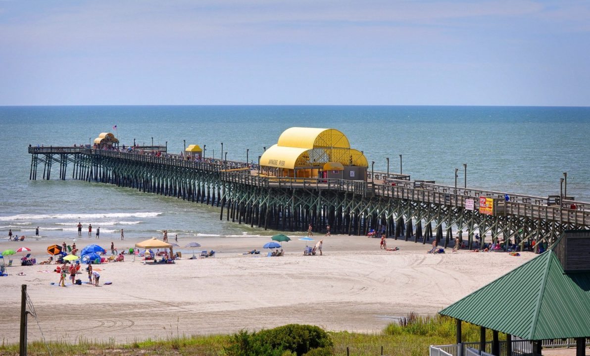 Apache Pier in Myrtle Beach: A Guide to This Seaside Attraction 1 A landscape view of apache pier