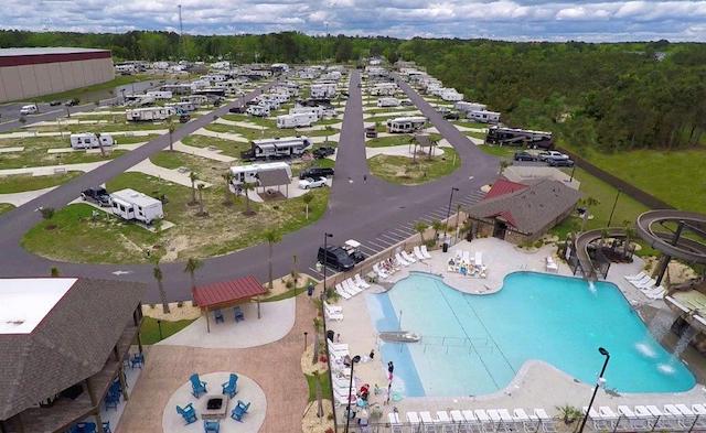 Visit North Myrtle Beach RV Resort! 1 Drone shot of North Myrtle Beach RV Resort
